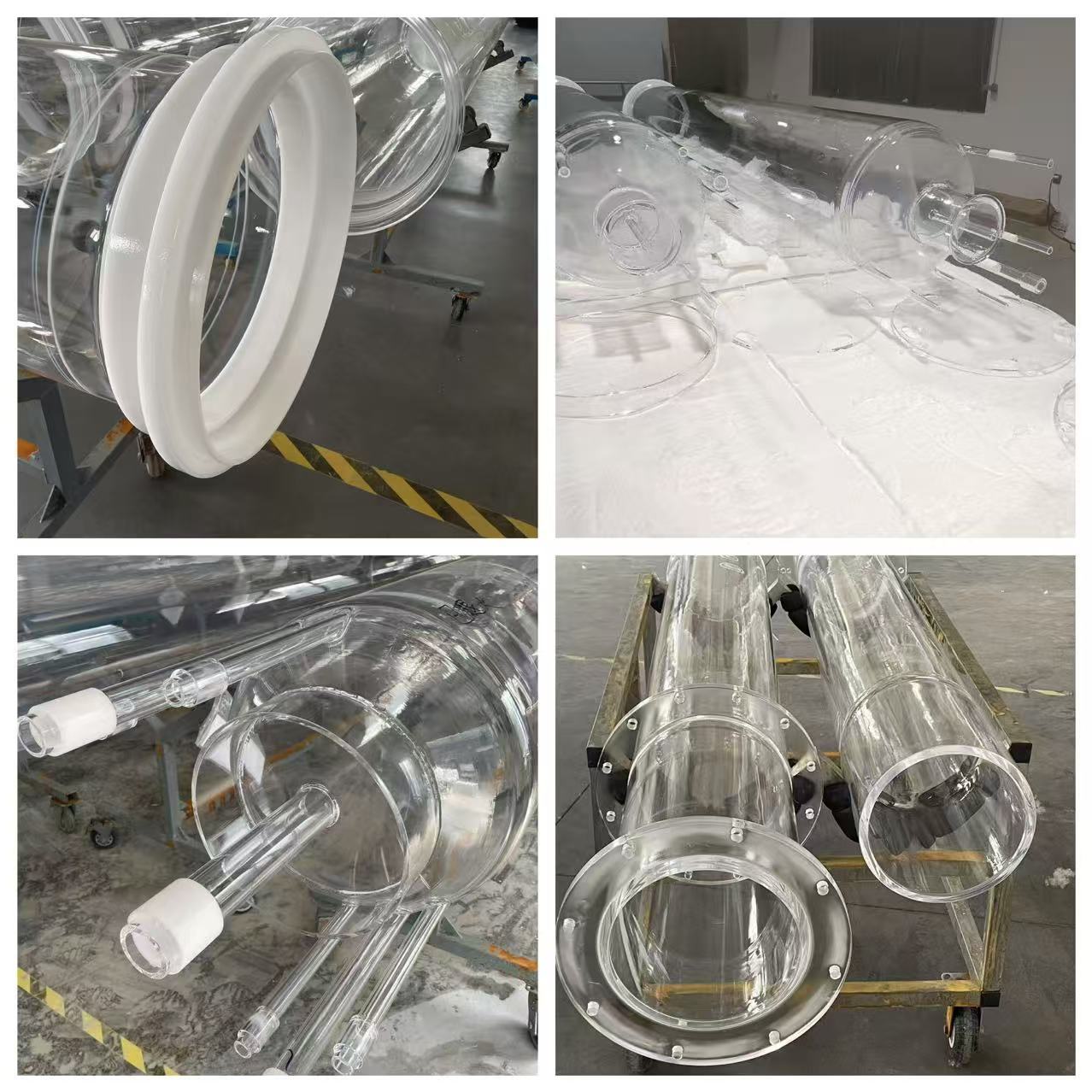 son şirket davası hakkında Case Study： Fused Silica Furnace Tube-Amy