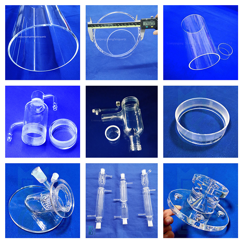 son şirket davası hakkında Clear Fused Silica Quartz Coiled Tube--Amy