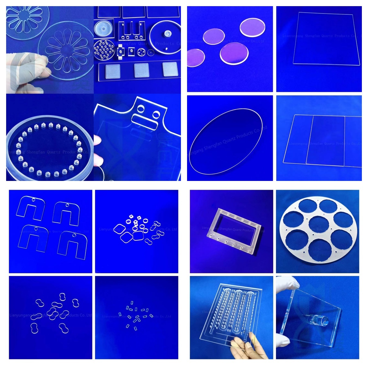 son şirket davası hakkında Custom Special-shaped Quartz Sight Window for Korean Semiconductor Client-Amy