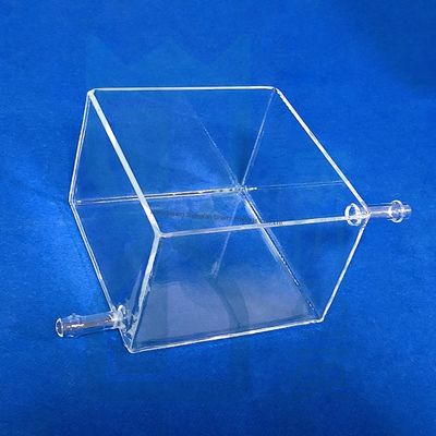 Kalite  Photochemical Reactor Necessity Highly Transparent Quartz Tanks Density 2.2g/cm3 Fused Silica fabrika