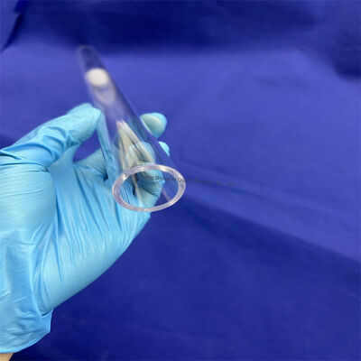 Kalite  High temperature resistant 1100° transparent quartz glass tube quartz sand core tube fabrika