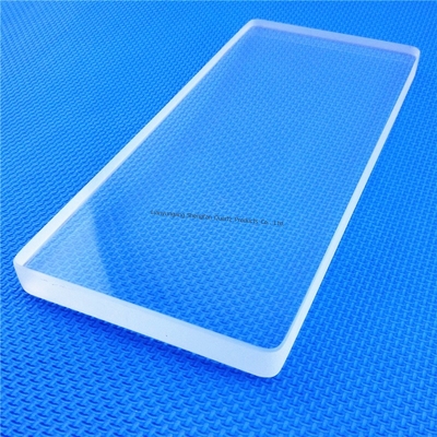 Kalite  1-60mm High Purity Clear Fused Silica Plate Heat Resistance  Transparent Arc Silica Quartz Plate fabrika