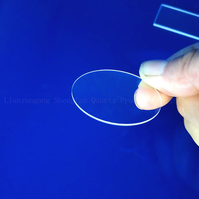 Toptan Özel Optik Kuvars Pencere Erimiş Silikal Kuvars Plakası