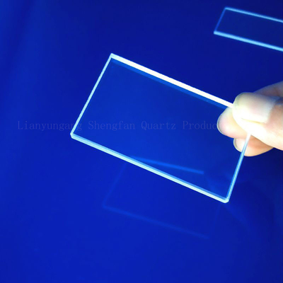 Toptan Özel Optik Kuvars Pencere Erimiş Silikal Kuvars Plakası