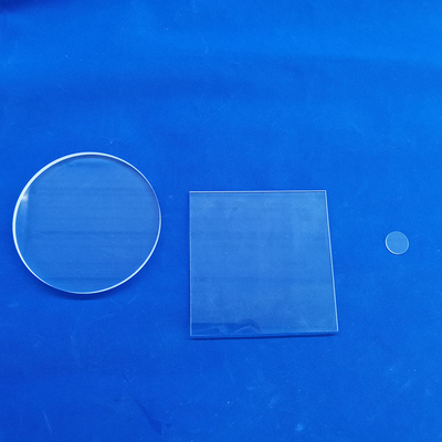 2.2g / Cm3 Kuvars Erimiş Silika Plaka Şeffaf Uv Yüksek Geçirgenlik