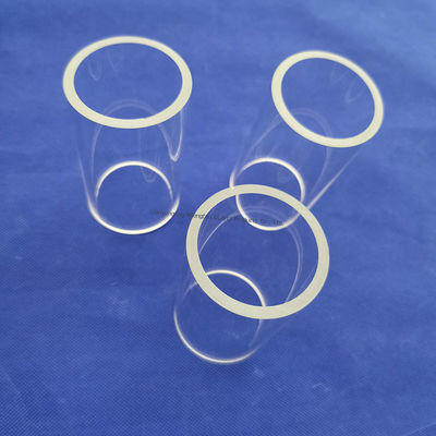 Korrozyona dayanıklı UV lambaları için iyi elektrik yalıtımı ve yüksek ışık geçirgenliği olan kuvars kapağı