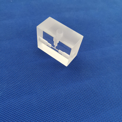 Transparent Thick Quartz Glass Plate Flat Sheet High Temperature For Injection Molding