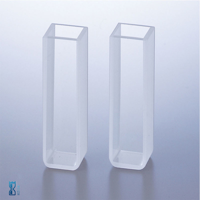 Spektrometre Spektral Aralığı için Şeffaf UV Kuvars Küvetler: 190-2500