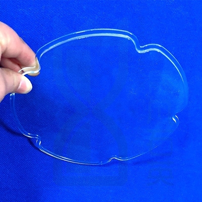 Yüksek sıcaklığa dayanıklı optik pencere paneli kuvars adım cam levhası