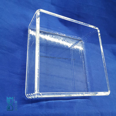 Yüksek sıcaklıklı laboratuvar kullanımı için yüksek geçirgenlik korrozyona dayanıklı Kuvars cam plaka