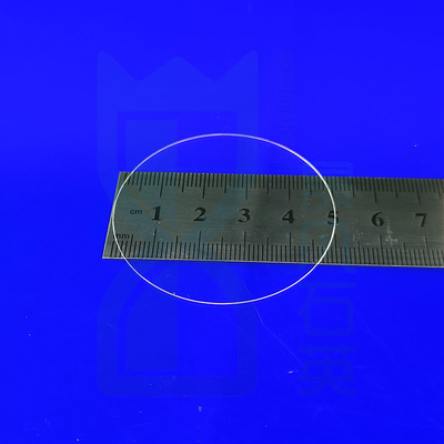 Elektronik Enstrümanlar için Özel Yüksek Saflıklı UV Erimiş Silika Kuvars Cam Optik Pencereler