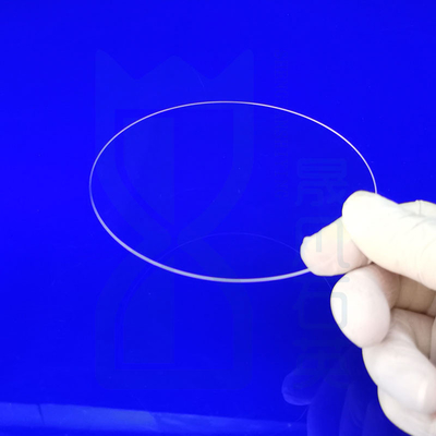 Elektronik Enstrümanlar için Özel Yüksek Saflıklı UV Erimiş Silika Kuvars Cam Optik Pencereler