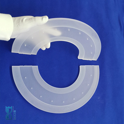 Fabrika özelleştirilmiş boyut Şeffaf Kwarts Cam Pencere optik Kwarts plağı Uv Kwarts Cam Plağı