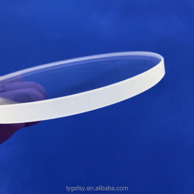 Özel ultra ince UV optik pencere yumuşak kuvars pencere plaka