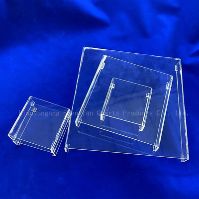 13. JGS1JGS2 JGS3 Fabrika Doğrudan Özellik Cam Disk Kuvars Plaka Cam Disk Laboratuvar için Erimiş Silika Kuvars Disk