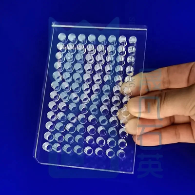 Özel yüksek sıcaklığa dayanıklı ultra ince şeffaf kuvars yaprak fabrikası
