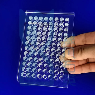 Özel yüksek sıcaklığa dayanıklı ultra ince şeffaf kuvars yaprak fabrikası