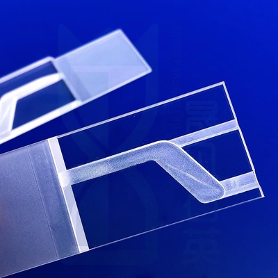 Özel Cnc Optik Slotted Kuvars Cam Paneli Pencere Panelleri