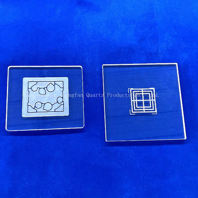 Profesyonel Özel Yüksek Sıcaklığa Dirençli Slotted Quartz Yaprak