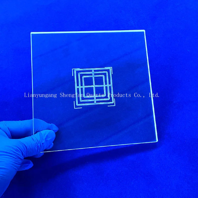 Profesyonel Özel Yüksek Sıcaklığa Dirençli Slotted Quartz Yaprak