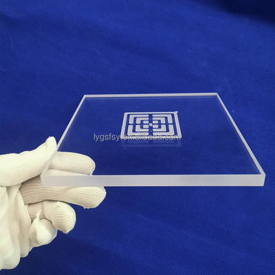 Fabrika özel yüksek sıcaklıklı kum püskürtme logosu kuvars levha