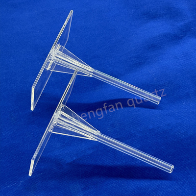 Yüksek sıcaklıklı Laboratuvar Kuvars Cam Tripod korozyona dayanıklı