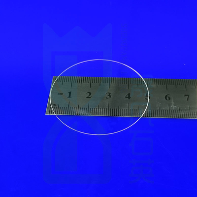 Özel Yüksek Işık Akışı UV Ultra İnce Kalınlıklı Kuvars Pencere