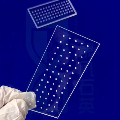 Profesyonel Özel Ultraviyole Lazer Kuvars Camı Perforasyon