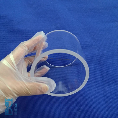 Endüstriyel Bilimsel Alanlarda Yüksek Hassasiyetli Yüksek Güçlü Kuvars Cam Tüp