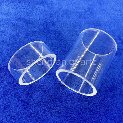 Endüstriyel Bilimsel Alanlarda Yüksek Hassasiyetli Yüksek Güçlü Kuvars Cam Tüp