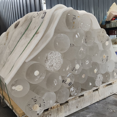 Yüksek Saflık 99.99% Kuvars Ham Madde Kuvars Ağırlık Yüksek Sıcaklığa Direnci 1200°C