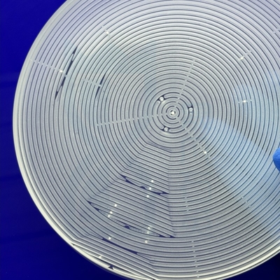 Fabrika Özel Yüksek Hassasiyetli Slotted Quartz Yaprakları Borma Erimiş Quartz Şeffaf Poliş