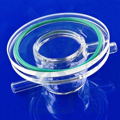 Özel yüklü sıvı ölçüm yüksek sıcaklıklı 50ml-1000ml kuvars reaktörü