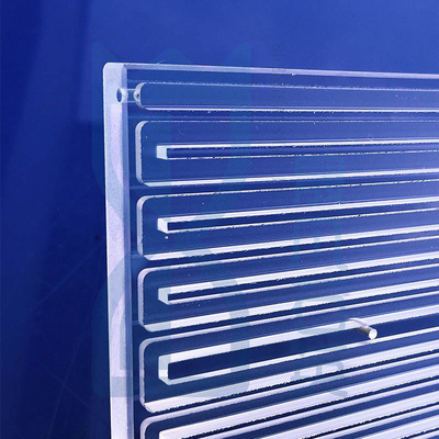 CNC Finishing Özel Yüksek Sıcaklıklı Kuvars Çukurlu Poliş Ekranı