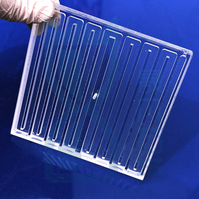 CNC Finishing Özel Yüksek Sıcaklıklı Kuvars Çukurlu Poliş Ekranı