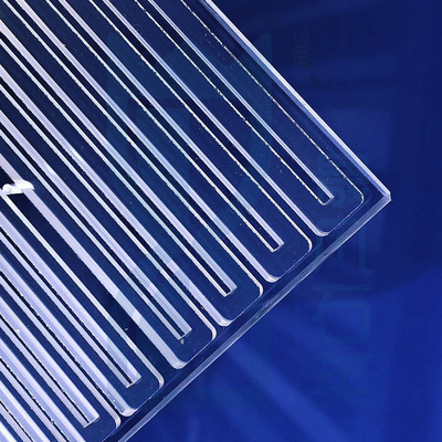 CNC Finishing Özel Yüksek Sıcaklıklı Kuvars Çukurlu Poliş Ekranı