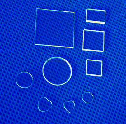 Yüksek Şeffaflık 99.99% Saflık 1100°C çalışma sıcaklığı ile Kuvars Cam Plağı