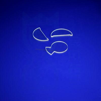 Optik Pencereler İçin Yüksek Saflıklı Yüksek Şeffaflıklı Kuvars Cam Yaprakları