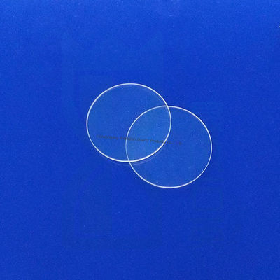 Optik Pencereler İçin Yüksek Saflıklı Yüksek Şeffaflıklı Kuvars Cam Yaprakları