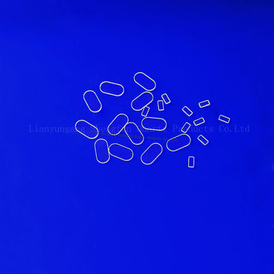 Lazer Kesim Küçük Boyutlu Ultraviyole Geçirgen Fused Kuvars Cam Levhalar Oda Pencereleri İçin