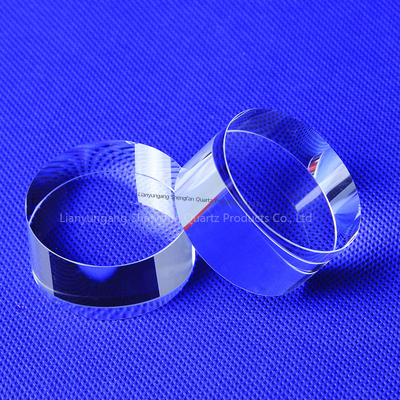Birleştirilmiş Silika Kuvars Cam Disk Premium Optik Lens Kuvars Plaka