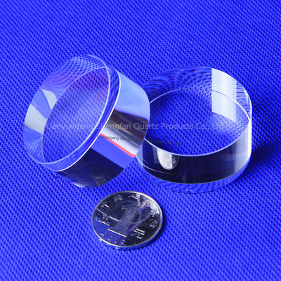 Birleştirilmiş Silika Kuvars Cam Disk Premium Optik Lens Kuvars Plaka