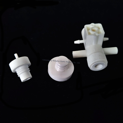 Custom Antistatic High Precise Machining 99% Alumina Ceramic Insulator Part