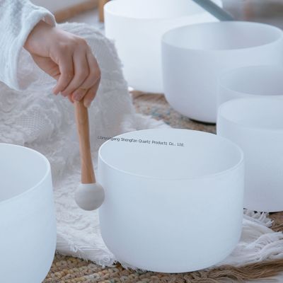 7 Çakra Dengeleme Kuvars Şarkı Kasesi, 12 Müzik Notalı ve Yüksek Sıcaklık Dayanımlı Meditasyon İçin