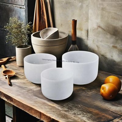 7 Çakra Dengeleme Kuvars Şarkı Kasesi, 12 Müzik Notalı ve Yüksek Sıcaklık Dayanımlı Meditasyon İçin