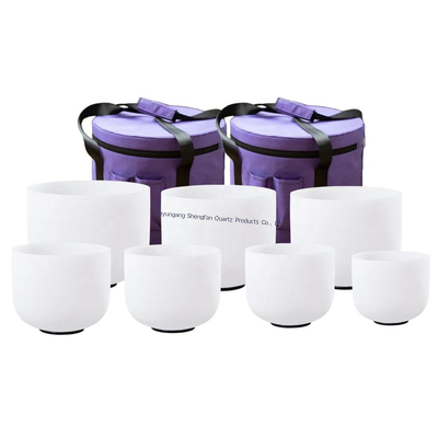 Crystal Bowl Sound Healing Yoga Meditation Singing Bowl Perfect Addition To Practice