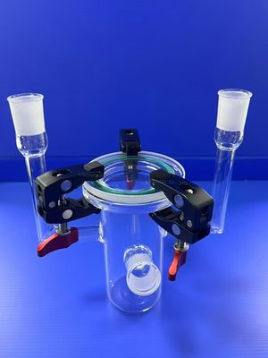 Yüksek saflıklı 99.99% Kuvars Reaktörü 1-100mm Kalınlığı ve Foto kataliz için 2.2g/cm3 yoğunlukta