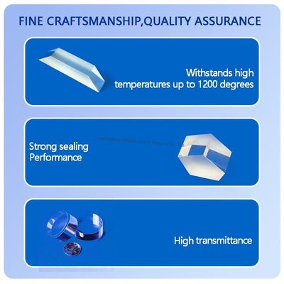 Üreticisi Yüksek Akışkanlı Özel Optik Erimiş Kuvars Cam Plağı