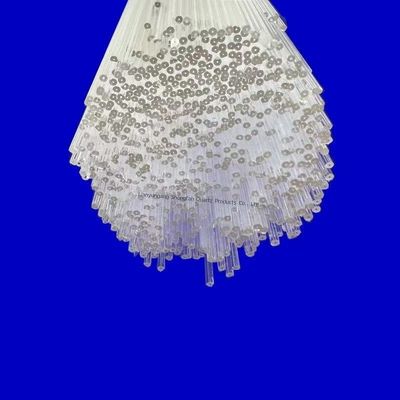 Yüksek sıcaklığa dayanıklı korozyona dayanıklı Küçük çaplı Kuvars Cam Kapillerli Tüp