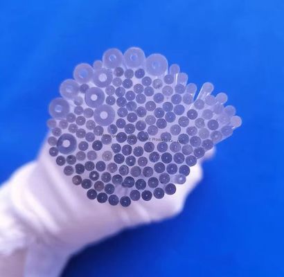 Yüksek Sıcaklığa Dayanıklı Korozyon Yüksek Saflıkta SiO2 φ1mm-φ5mm Kuvars Cam Kılcal Tüp